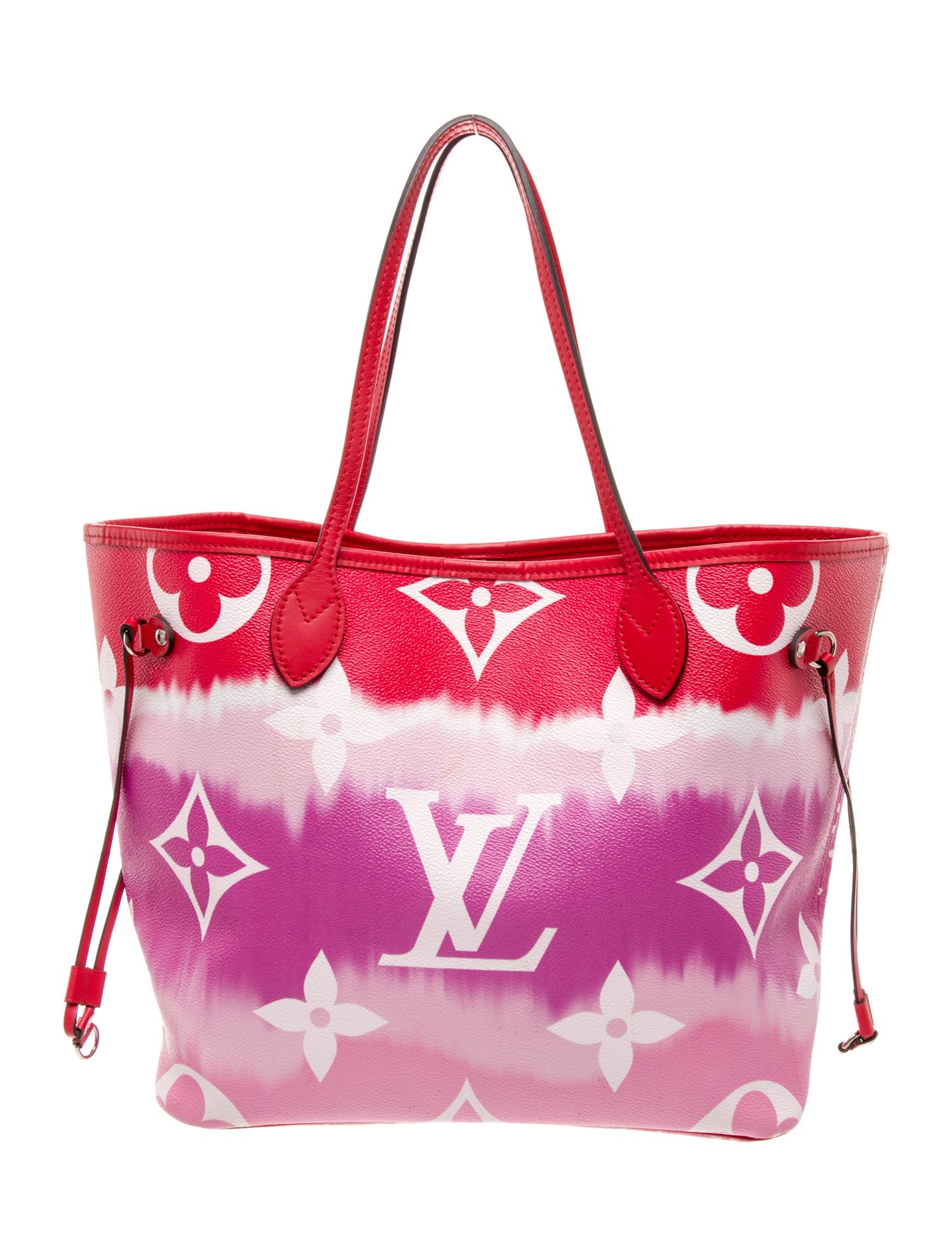 Louis Vuitton LV Monogram Neverfull w/Pouch MM