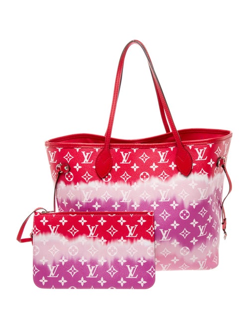 Louis Vuitton LV Monogram Neverfull w/Pouch MM