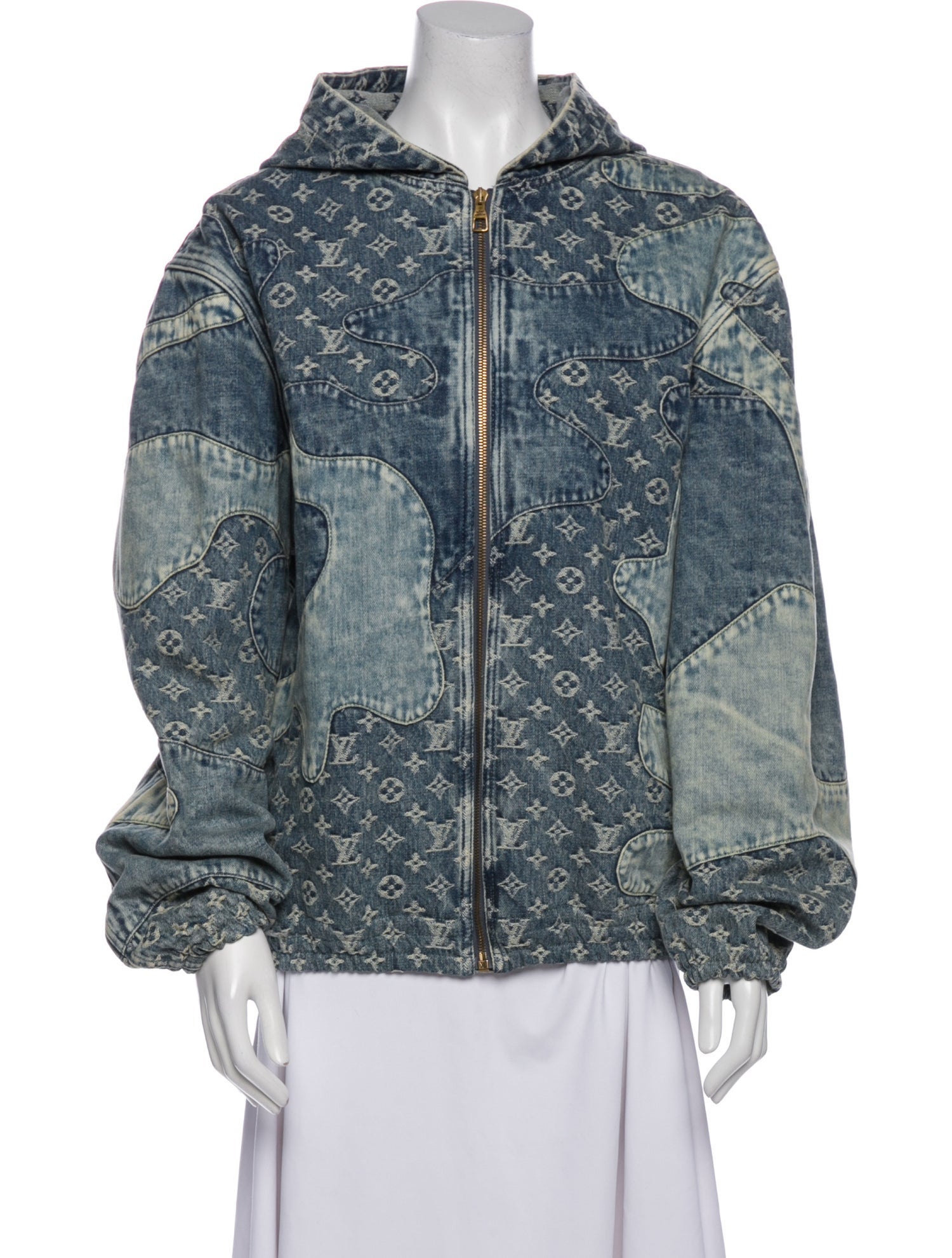 Louis Vuitton x Nigo 2022 LV Monogram Denim Jacket