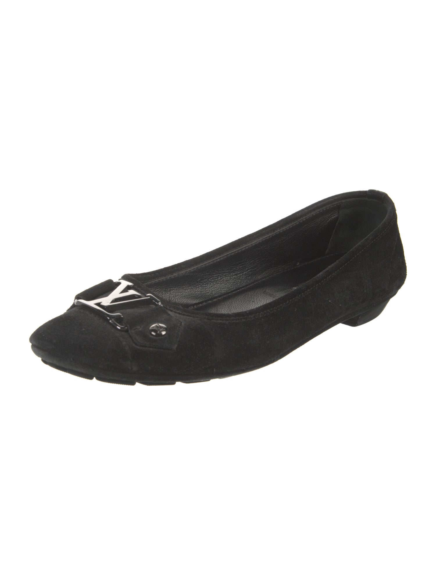 Louis Vuitton Suede Ballet Flats