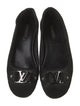 Louis Vuitton Suede Ballet Flats