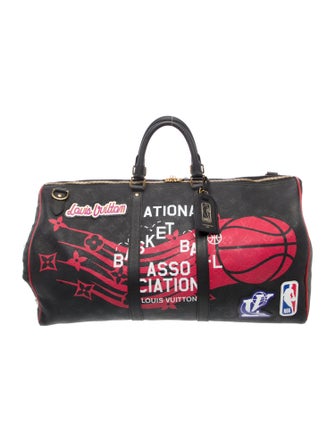 Louis Vuitton x NBA LV Monogram Louis Vuitton Keepall Bandouliere 55