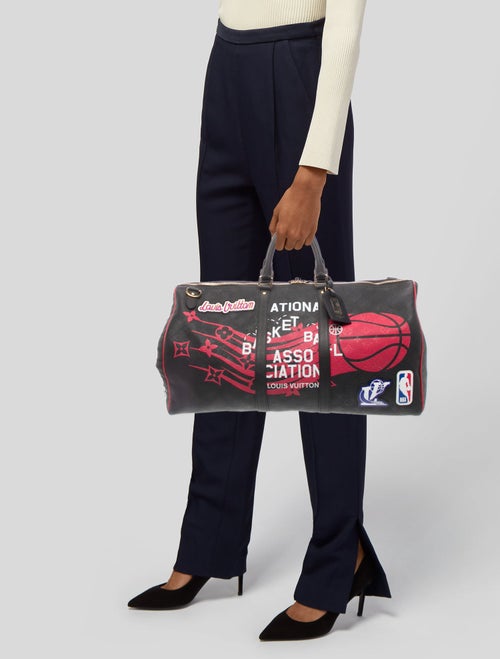Louis Vuitton x NBA LV Monogram Louis Vuitton Keepall Bandouliere 55