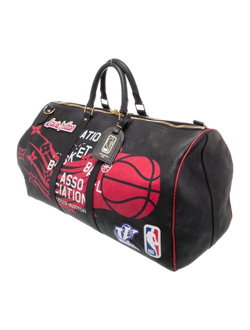 Louis Vuitton x NBA LV Monogram Louis Vuitton Keepall Bandouliere 55