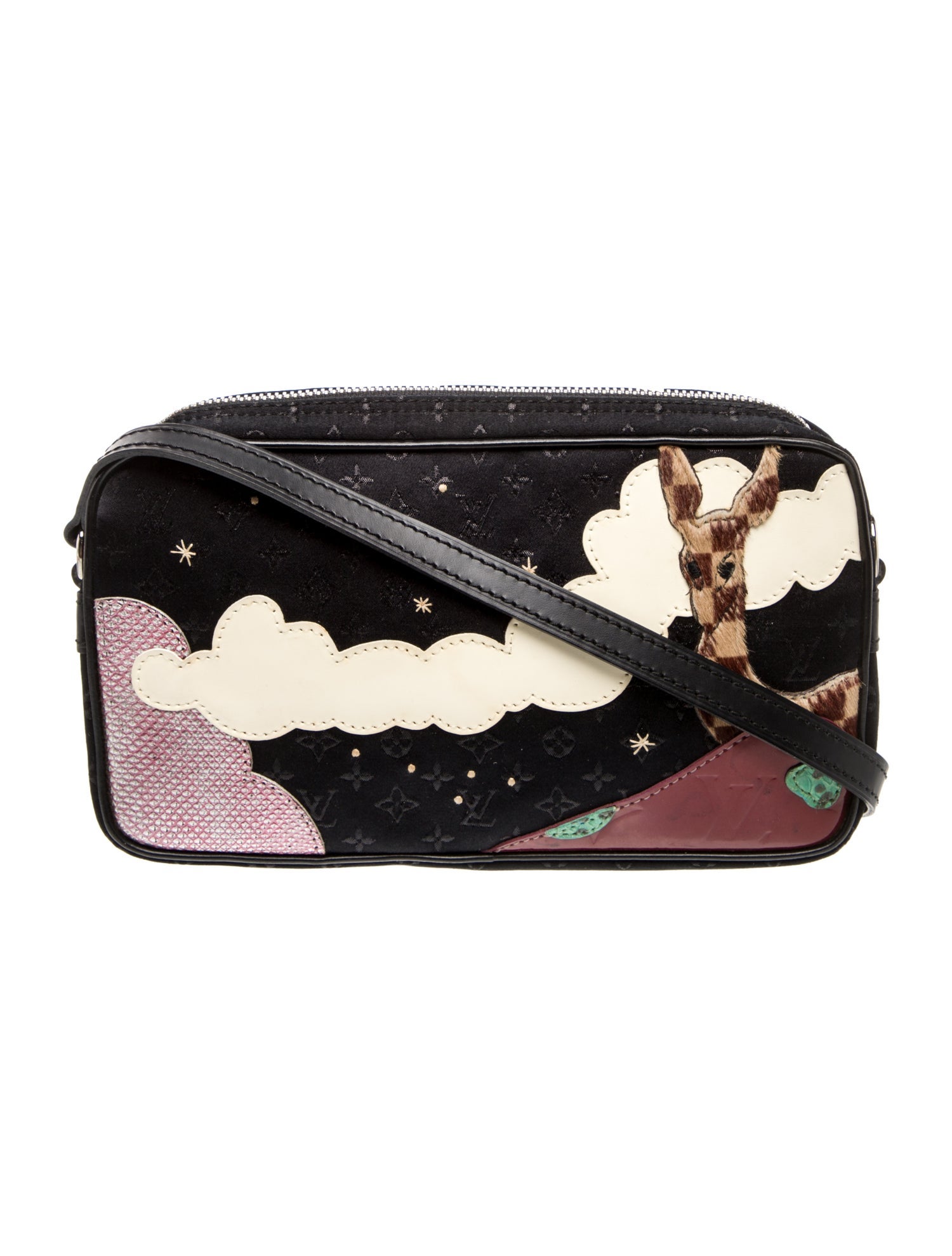 Louis Vuitton Monogram Monogram Satin Conte de Fees Pochette Vintage