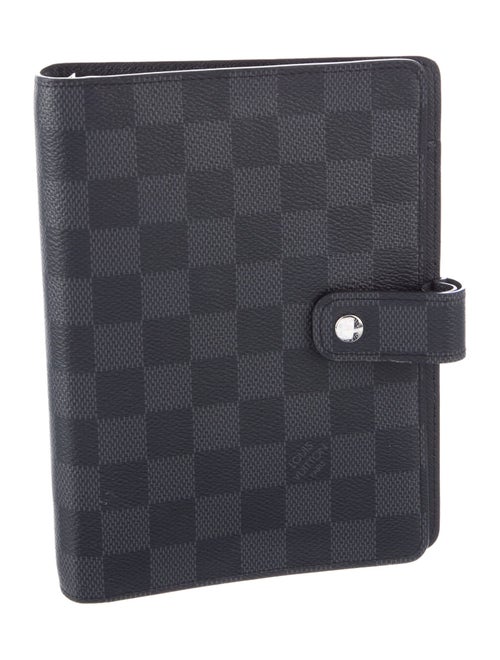 Louis Vuitton Damier Graphite Medium Ring Agenda Cover