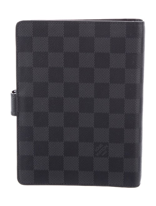 Louis Vuitton Damier Graphite Medium Ring Agenda Cover