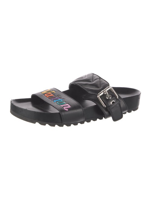 Louis Vuitton Leather Slides