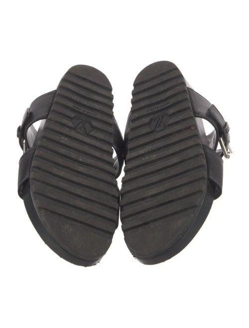 Louis Vuitton Leather Slides