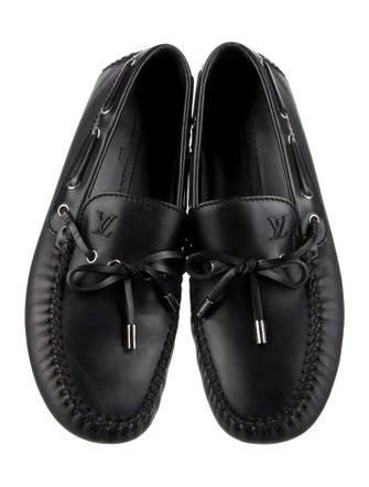 Louis Vuitton LV Monogram Leather Loafers