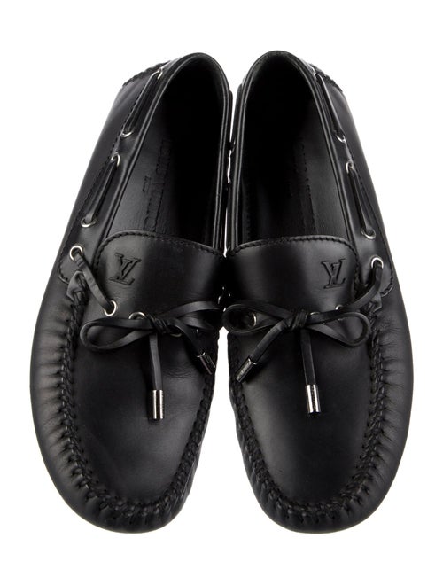 Louis Vuitton LV Monogram Leather Loafers