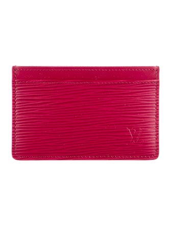 Louis Vuitton 2014 Epi Leather Card Case