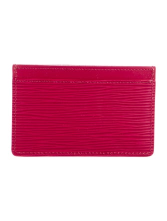 Louis Vuitton 2014 Epi Leather Card Case