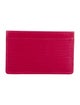 Louis Vuitton 2014 Epi Leather Card Case