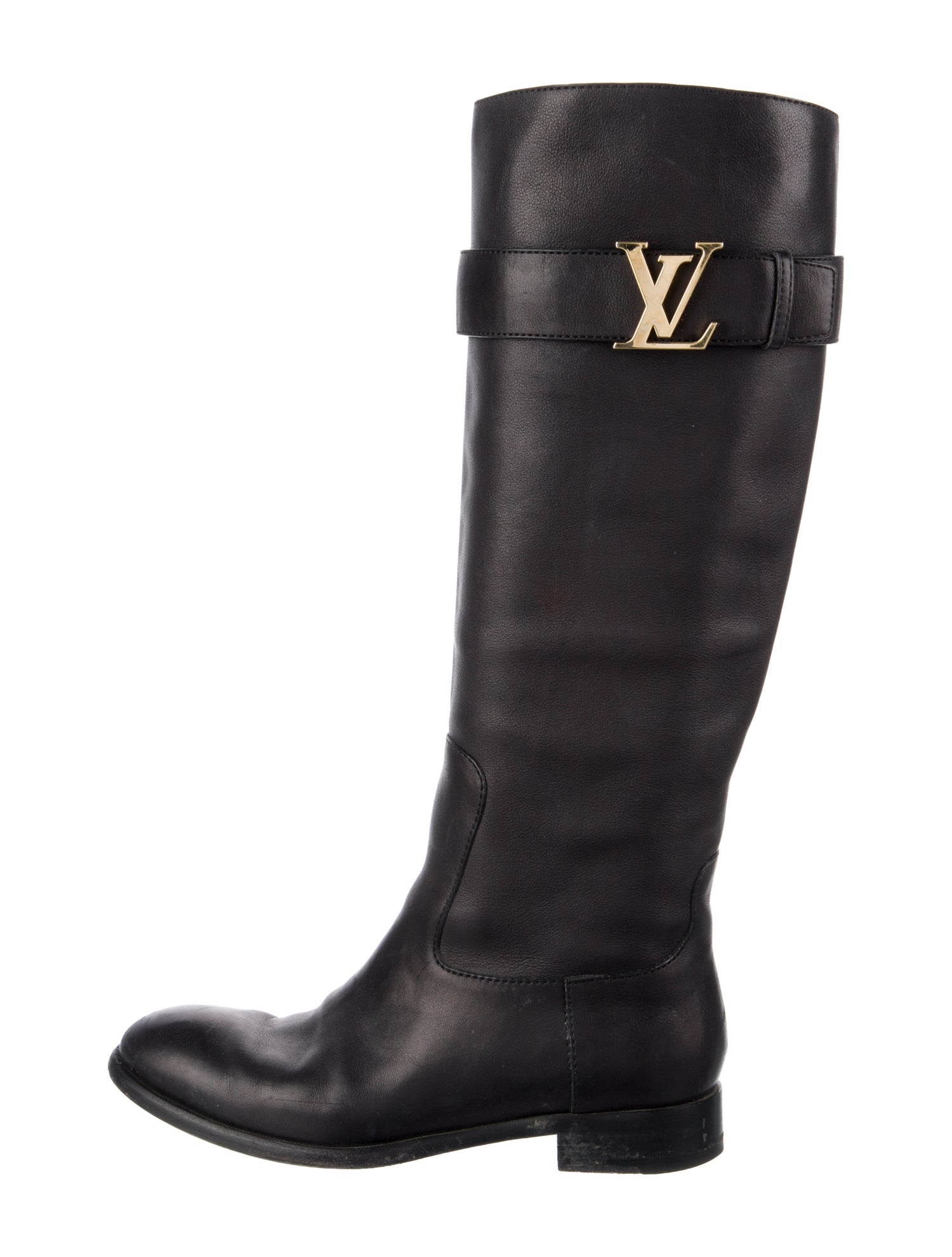 Louis Vuitton LV Monogram Leather Riding Boots