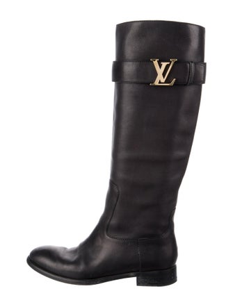 Louis Vuitton LV Monogram Leather Riding Boots