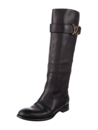 Louis Vuitton LV Monogram Leather Riding Boots