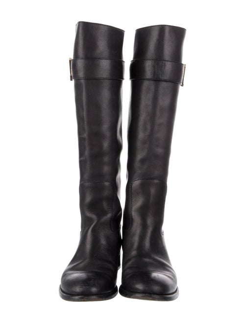 Louis Vuitton LV Monogram Leather Riding Boots