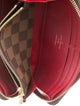 Louis Vuitton Damier Ebene Pattern Coated Canvas Zippy Wallet
