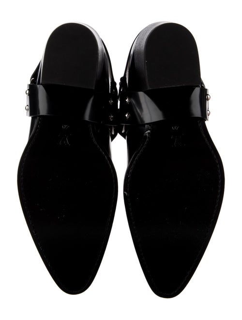 Louis Vuitton LV Monogram Patent Leather Chelsea Boots