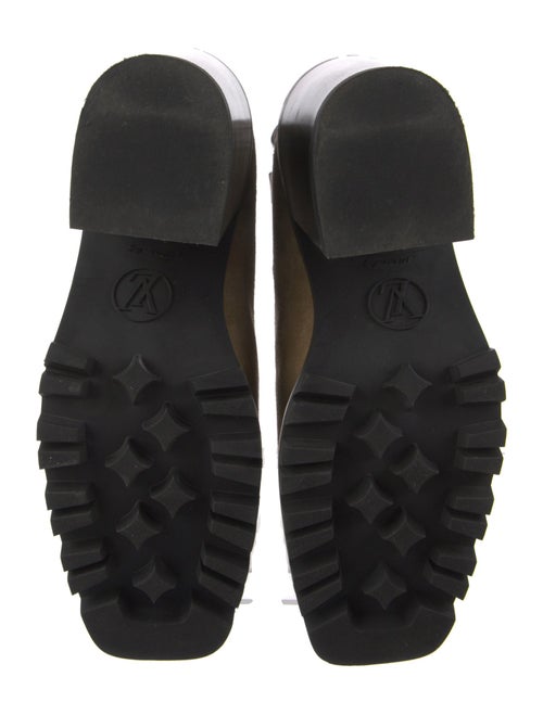 Louis Vuitton LV Monogram Suede Chelsea Boots