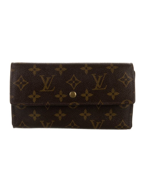 Louis Vuitton LV Monogram Coated Canvas Porte Trésor International Wallet