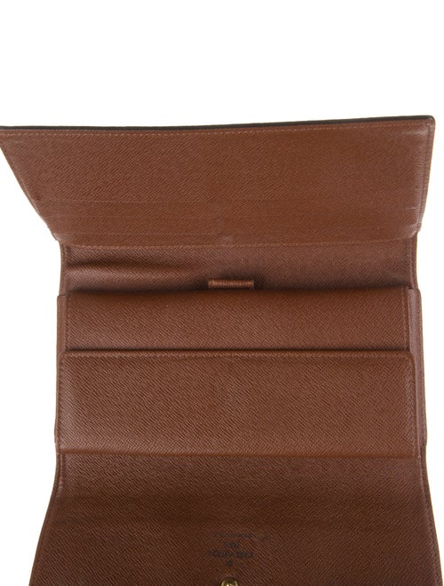 Louis Vuitton LV Monogram Coated Canvas Porte Trésor International Wallet