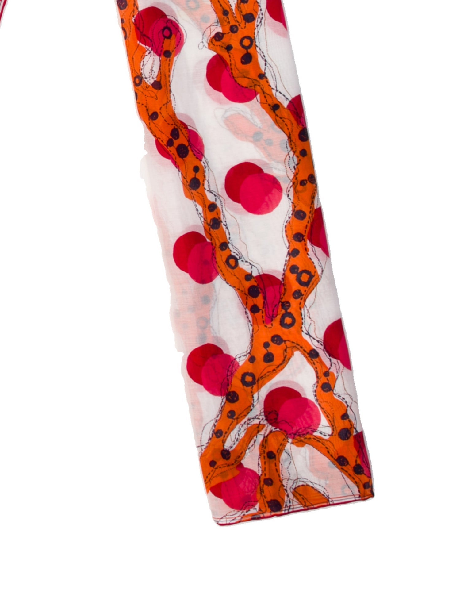 Louis Vuitton Ramages Coral 2014 Scarf