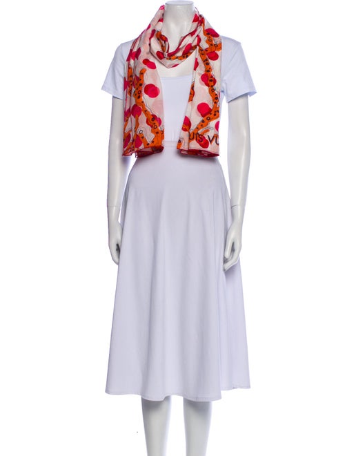 Louis Vuitton Ramages Coral 2014 Scarf