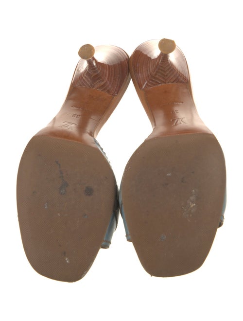 Louis Vuitton Leather Slides