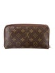 Louis Vuitton 2005 Monogram Pattern Zippy Organizer Wallet