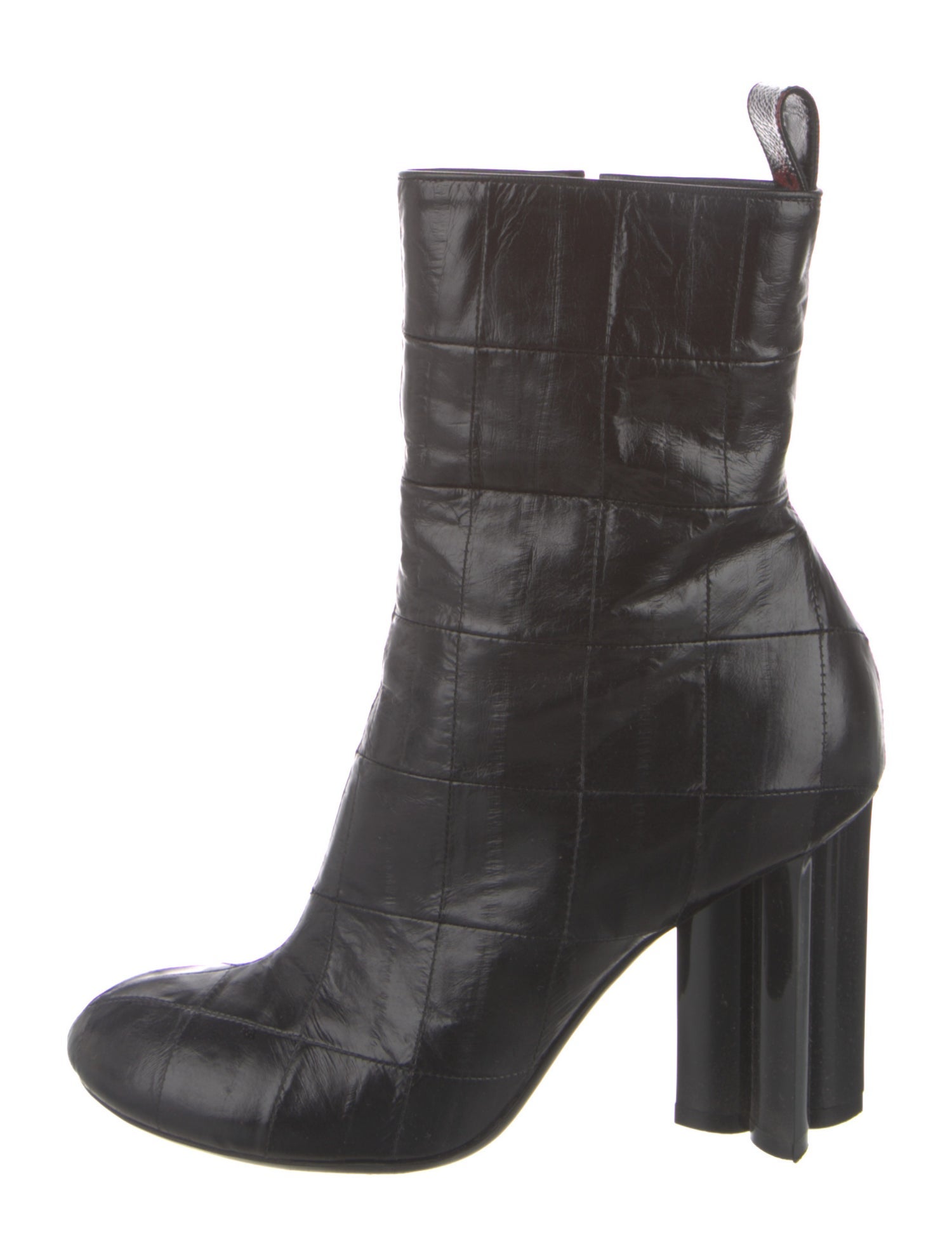 Louis Vuitton LV Monogram Embossed Leather Chelsea Boots