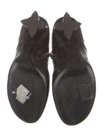 Louis Vuitton LV Monogram Embossed Leather Chelsea Boots