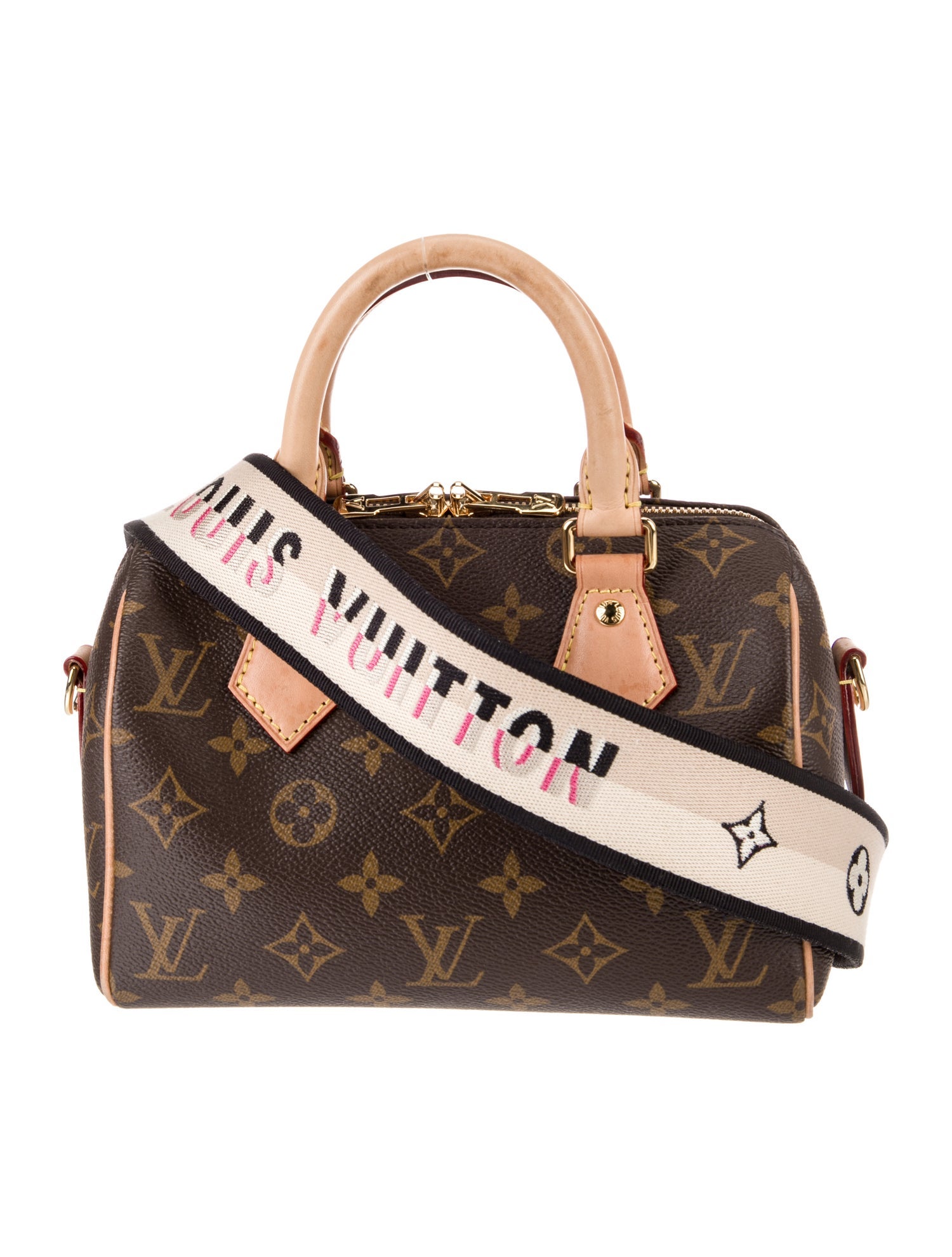Louis Vuitton LV Monogram Speedy Bandouliere Nano