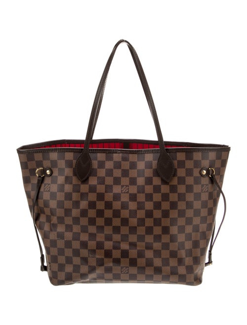 Louis Vuitton Damier Ebene Neverfull w/Pouch MM