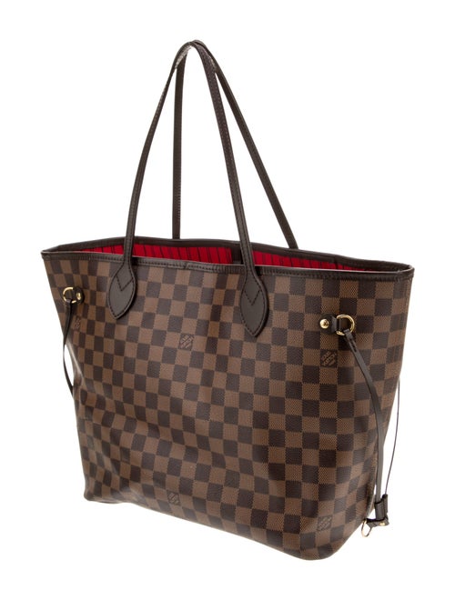 Louis Vuitton Damier Ebene Neverfull w/Pouch MM