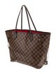 Louis Vuitton Damier Ebene Neverfull w/Pouch MM
