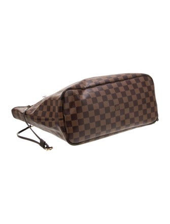 Louis Vuitton Damier Ebene Neverfull w/Pouch MM