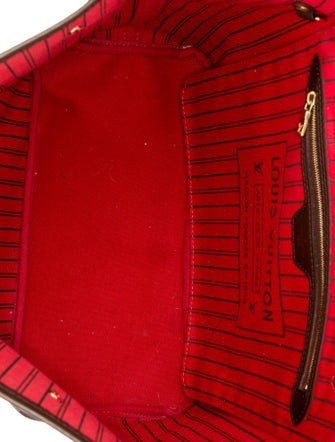 Louis Vuitton Damier Ebene Neverfull w/Pouch MM