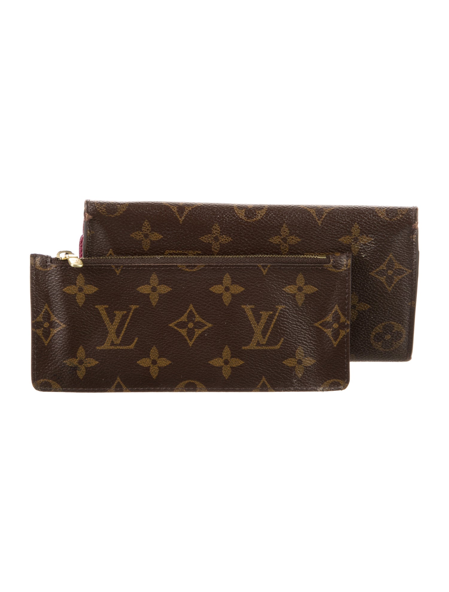 Louis Vuitton Monogram Pattern Coated Canvas Josephine Wallet