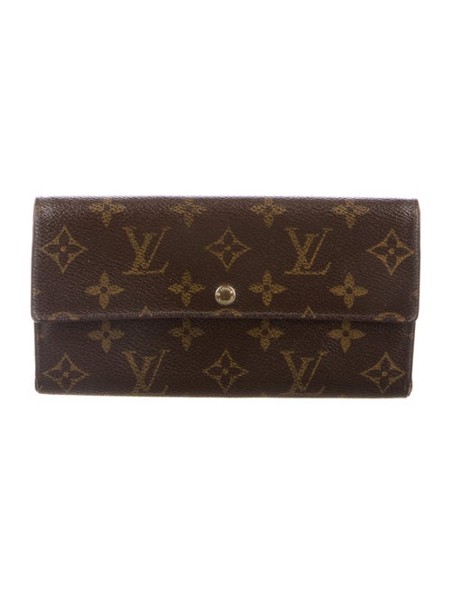 Louis Vuitton LV Monogram Coated Canvas Wallet
