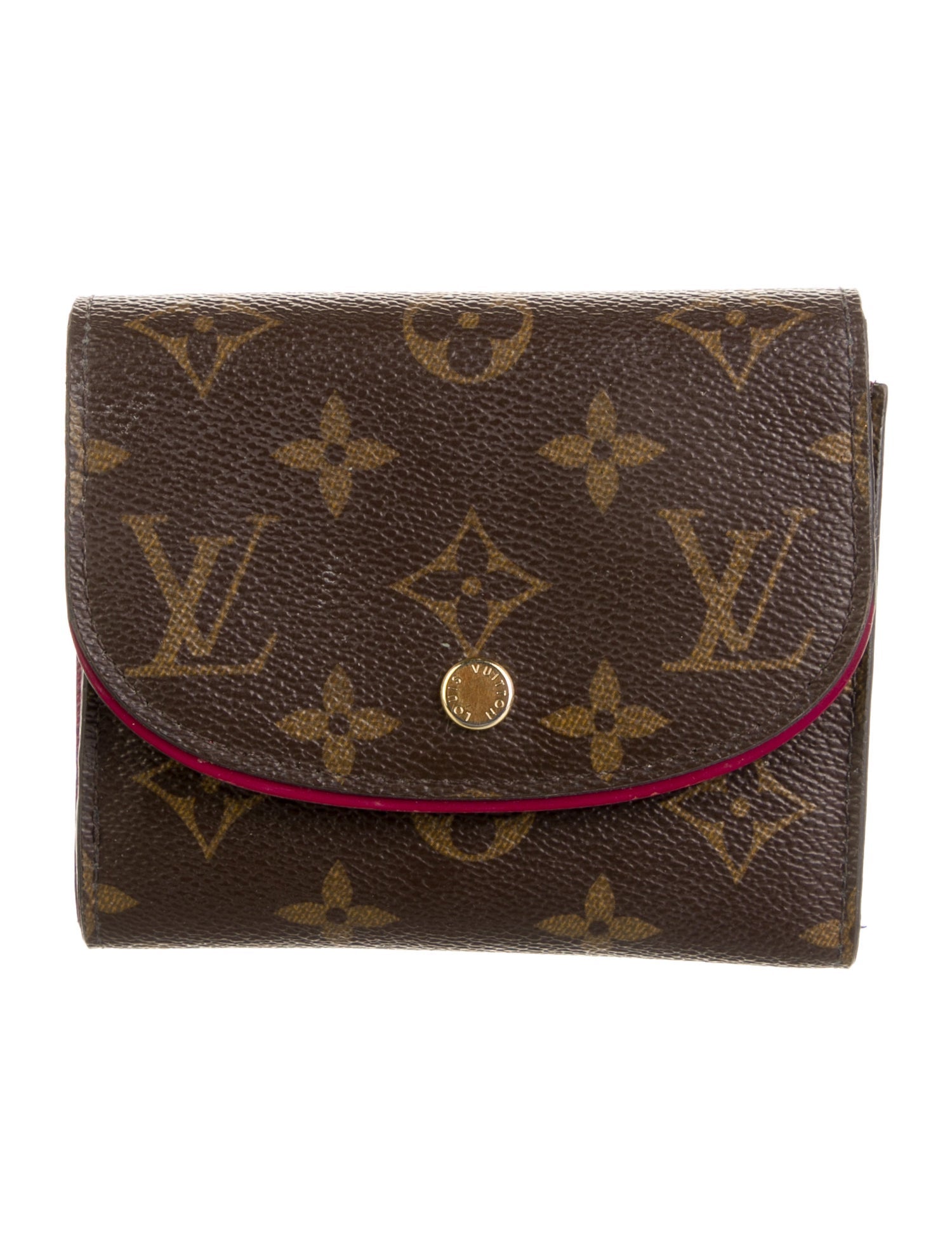Louis Vuitton LV Monogram Coated Canvas Ariane Wallet