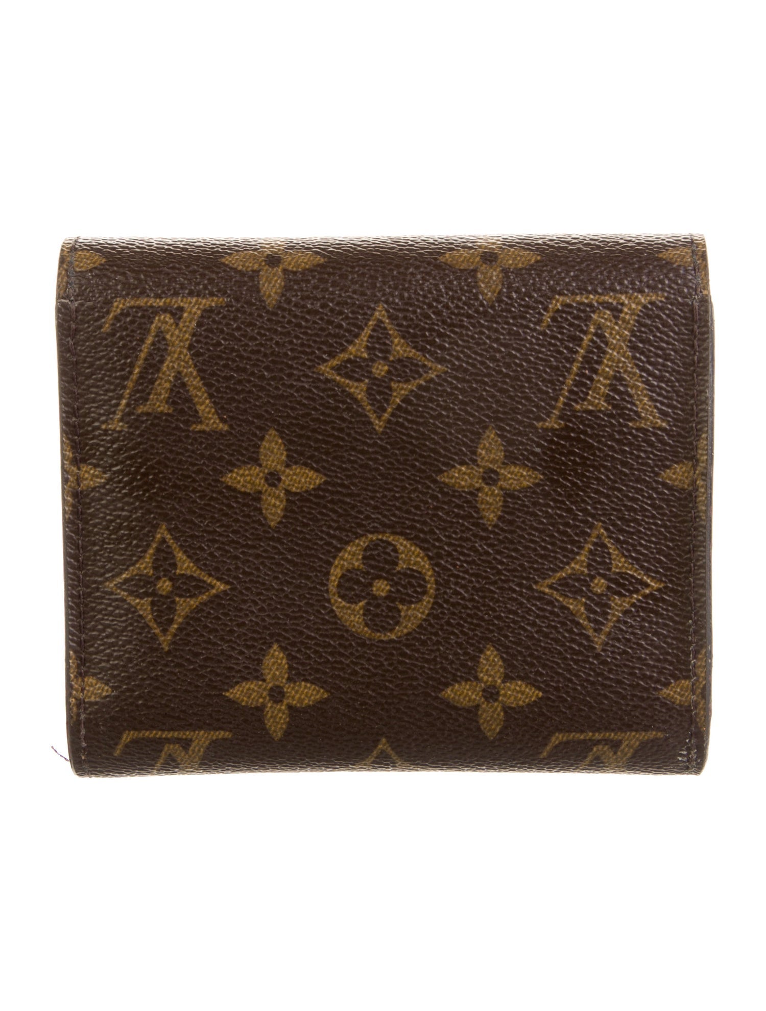 Louis Vuitton LV Monogram Coated Canvas Ariane Wallet
