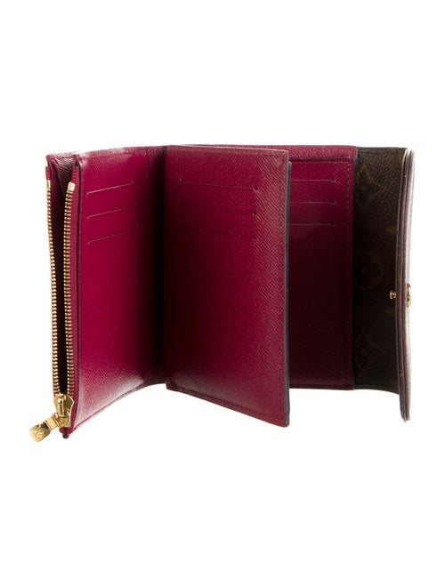 Louis Vuitton LV Monogram Coated Canvas Ariane Wallet