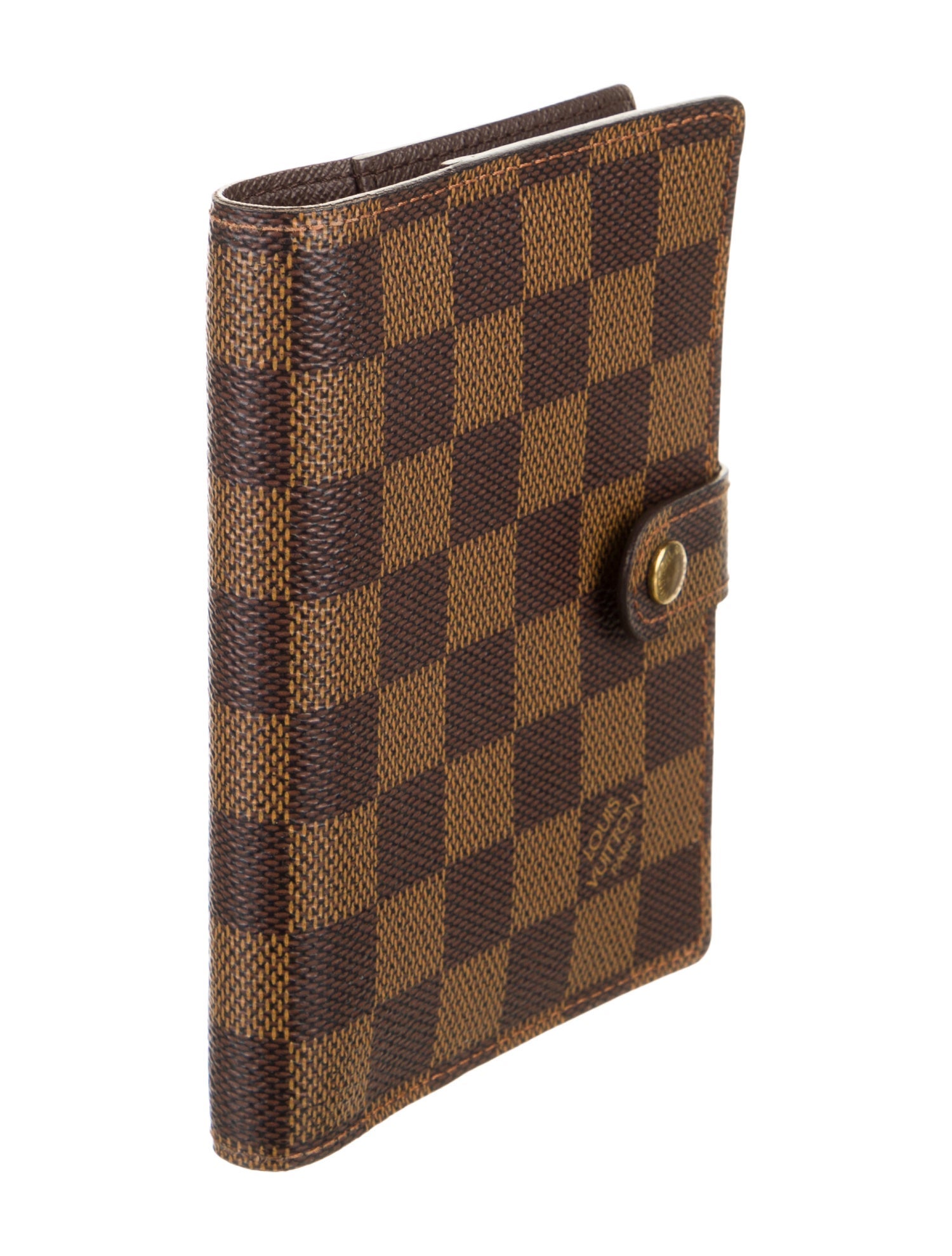 Louis Vuitton Damier Ebene Medium Ring Agenda Cover