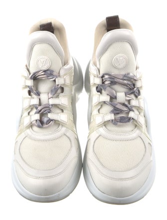 Louis Vuitton LV Monogram Leather Sneakers
