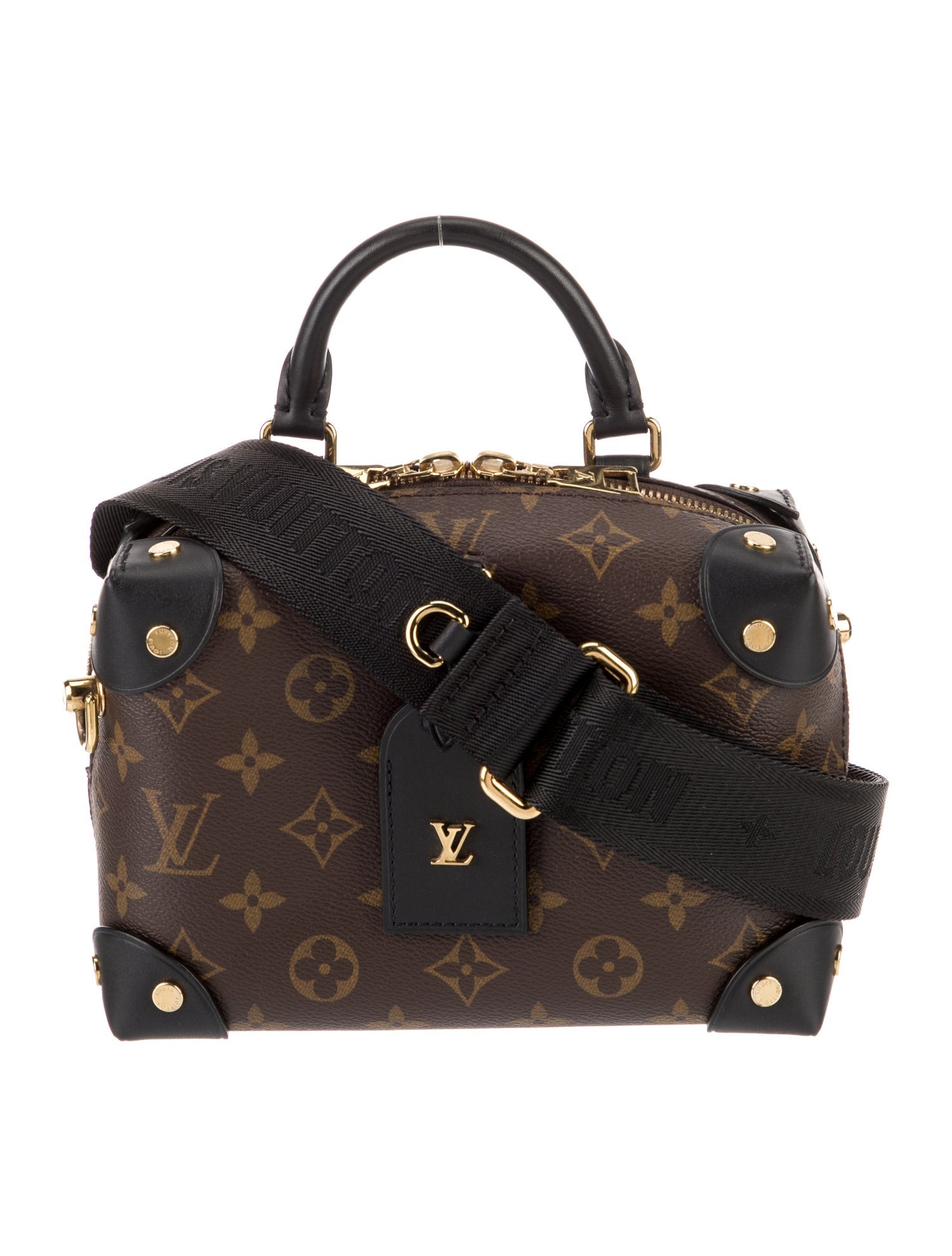 Louis Vuitton LV Monogram Petite Malle Souple