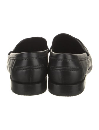 Louis Vuitton 2015 Damier Graphite Pattern Dress Loafers