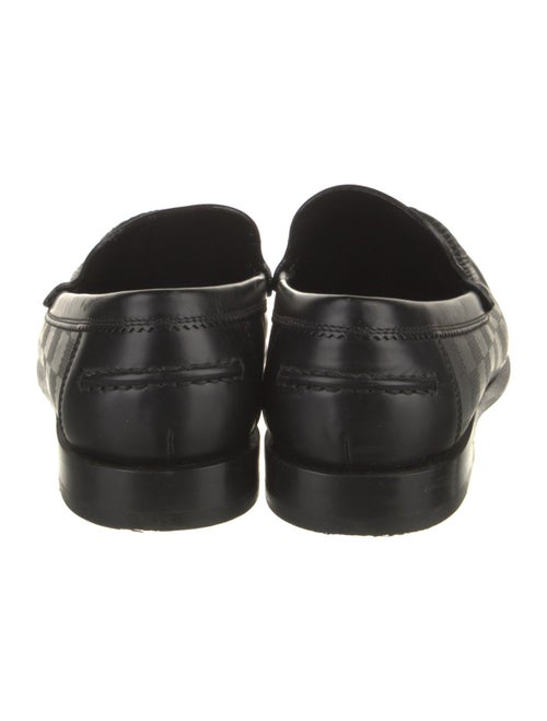 Louis Vuitton 2015 Damier Graphite Pattern Dress Loafers