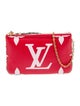 Louis Vuitton LV Monogram Double Zip Pochette